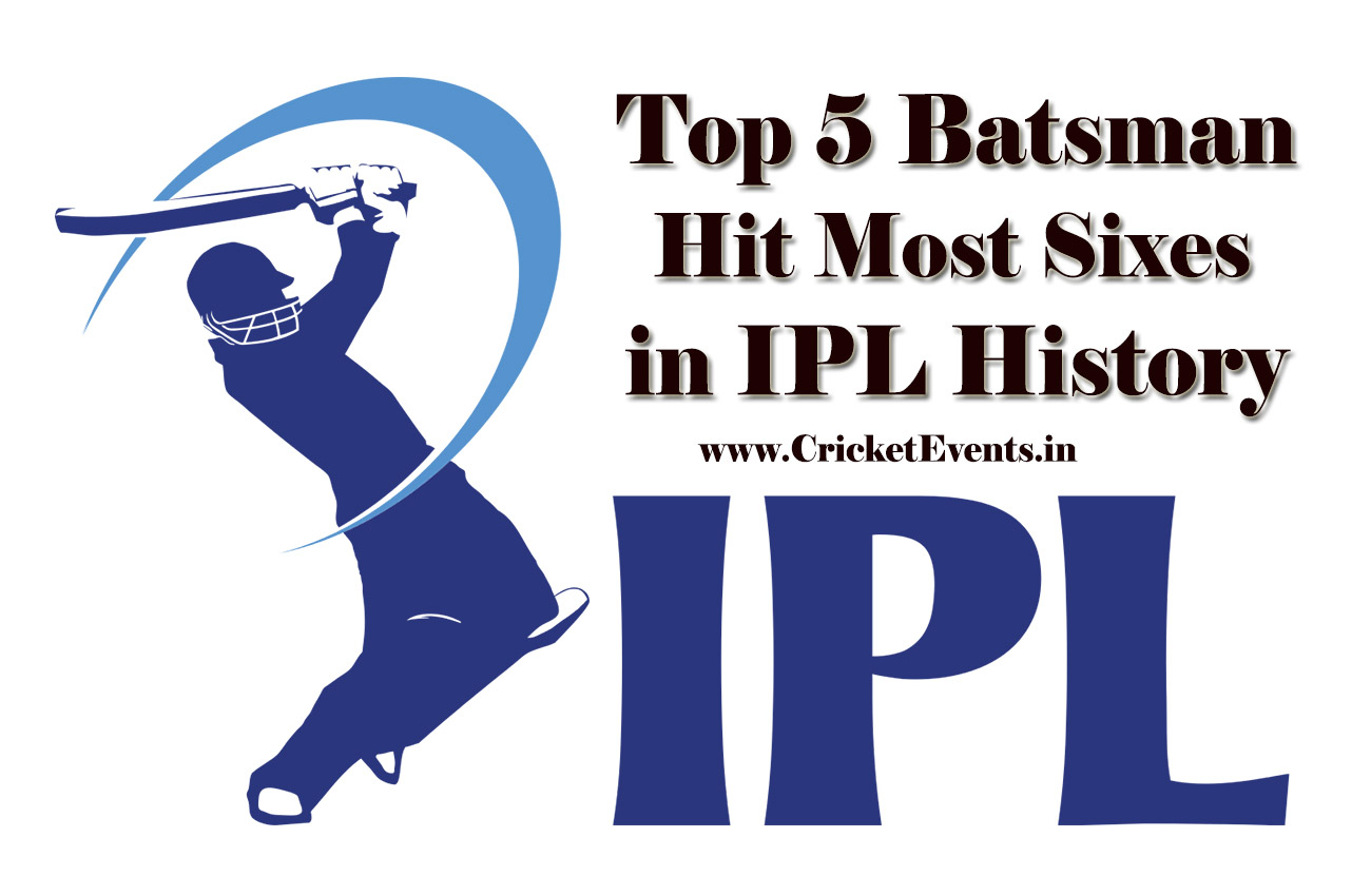 Top 5 batsman who hit most sixes in IPL history