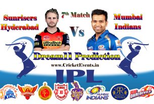 Dream11 Prediction of 7th Match of IPL 2018 Season - Sunrisers Hyderabad Vs Mumbai Indians