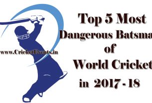 Top 5 Most Dangerous Batsman of World Cricket in 2017-18