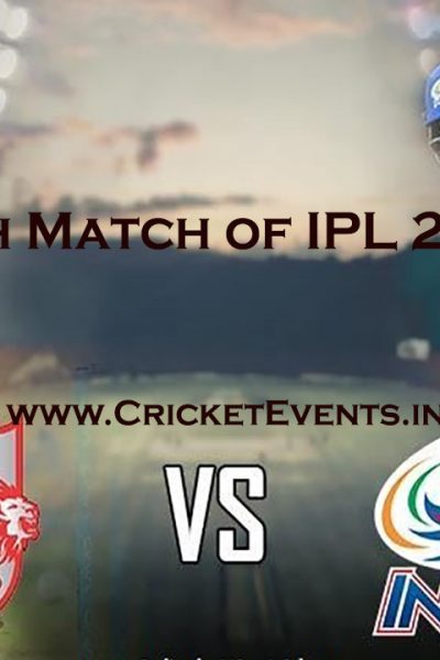 Mumbai Indians vs Kings XI Punjab - 9th Match of IPL 2019 tournament