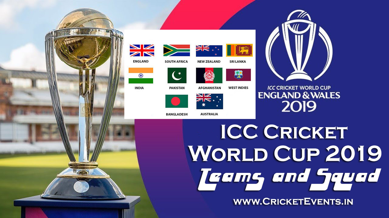 Complete analysis of Teams of ICC Cricket World Cup 2019